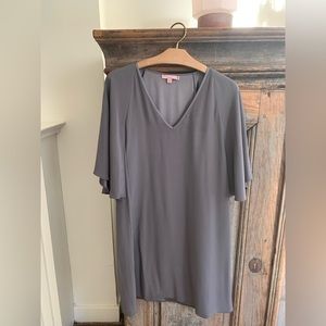 Calypso St. Barth  silk grey dress / tunic size XS